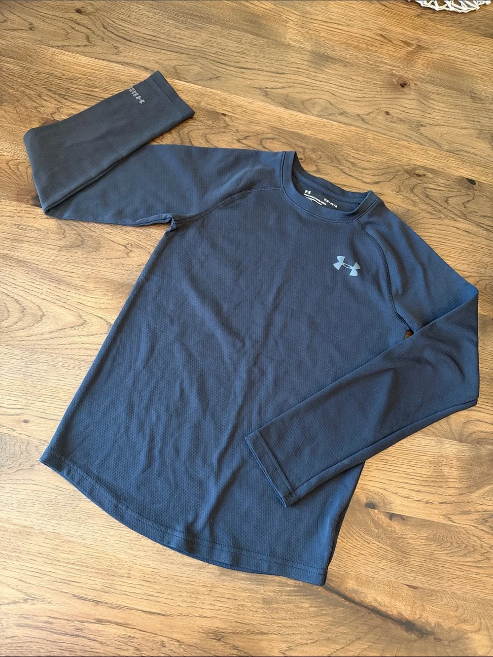Under Armour Youth Large ColdGear Black Shirt Base 2.0
